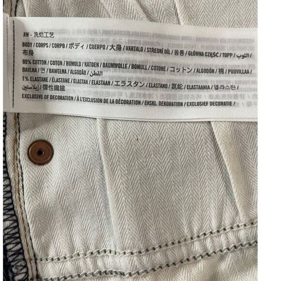 Abercrombie & Fitch The Mom Short Jeans Distressed Plus Size Denim 36/22 New - Picture 9 of 14